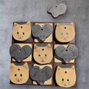 Handcrafted Tic Tac Toe Game